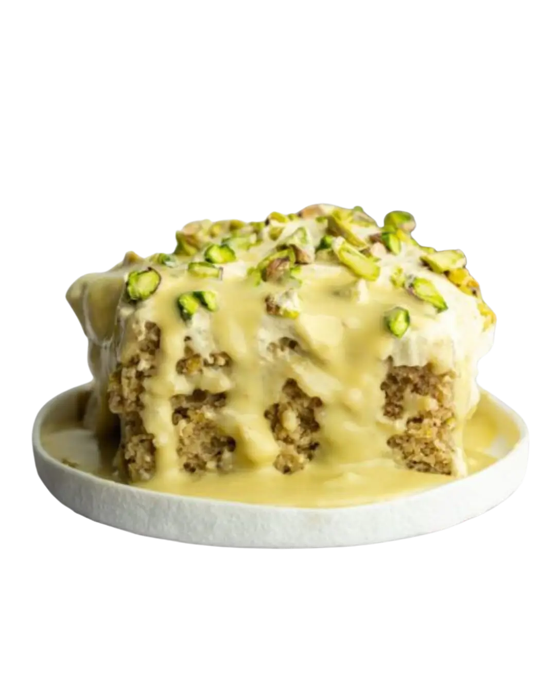 Tres leches pistacho